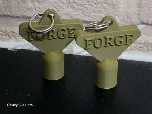 2 x Gas Electric Meter Box Utility Key Cupboard Army Green PLA Plastic 3D Peak Print