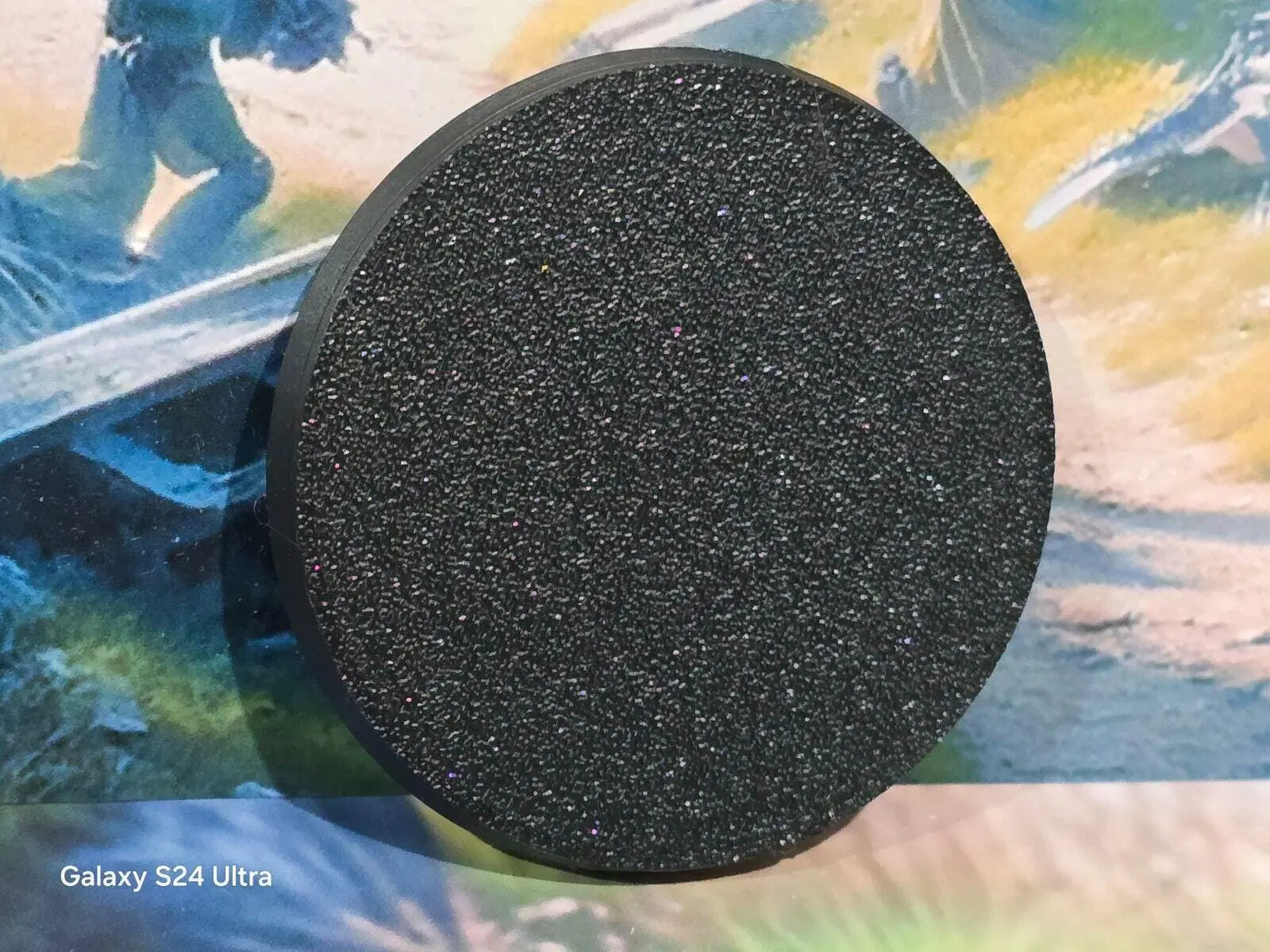 Wargaming Bases 90mm Round  Durable Plastic for War Gaming Tabletop Games 3D Peak Print