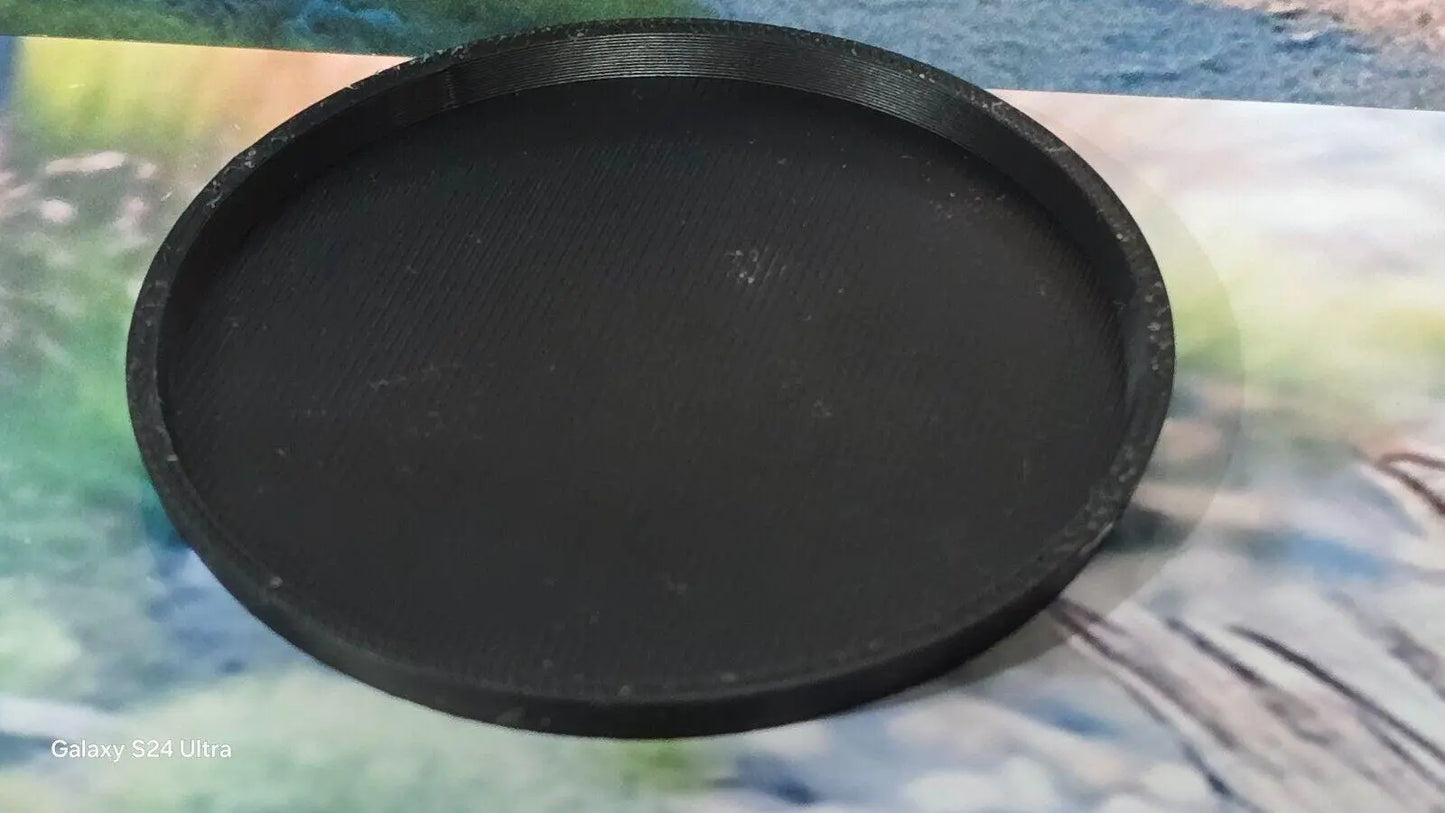 Wargaming Bases 90mm Round  Durable Plastic for War Gaming Tabletop Games 3D Peak Print