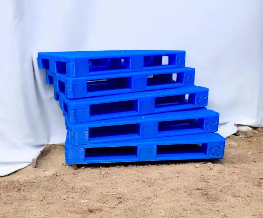 1:14 Scale Euro Pallets – CHEP Style – For Tamiya RC Trucks – Full Load Option 3D Peak Print