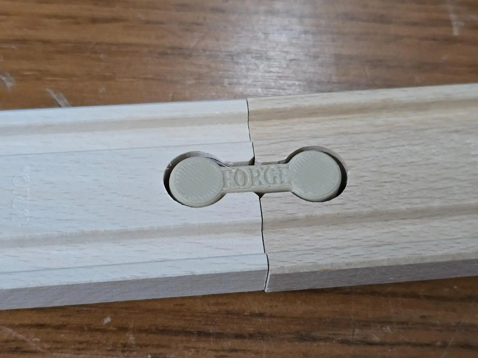 Wooden Train Track Dog bone Connectors Compatible with Brio IKEA BigJigs x 10/20 3D Peak Print