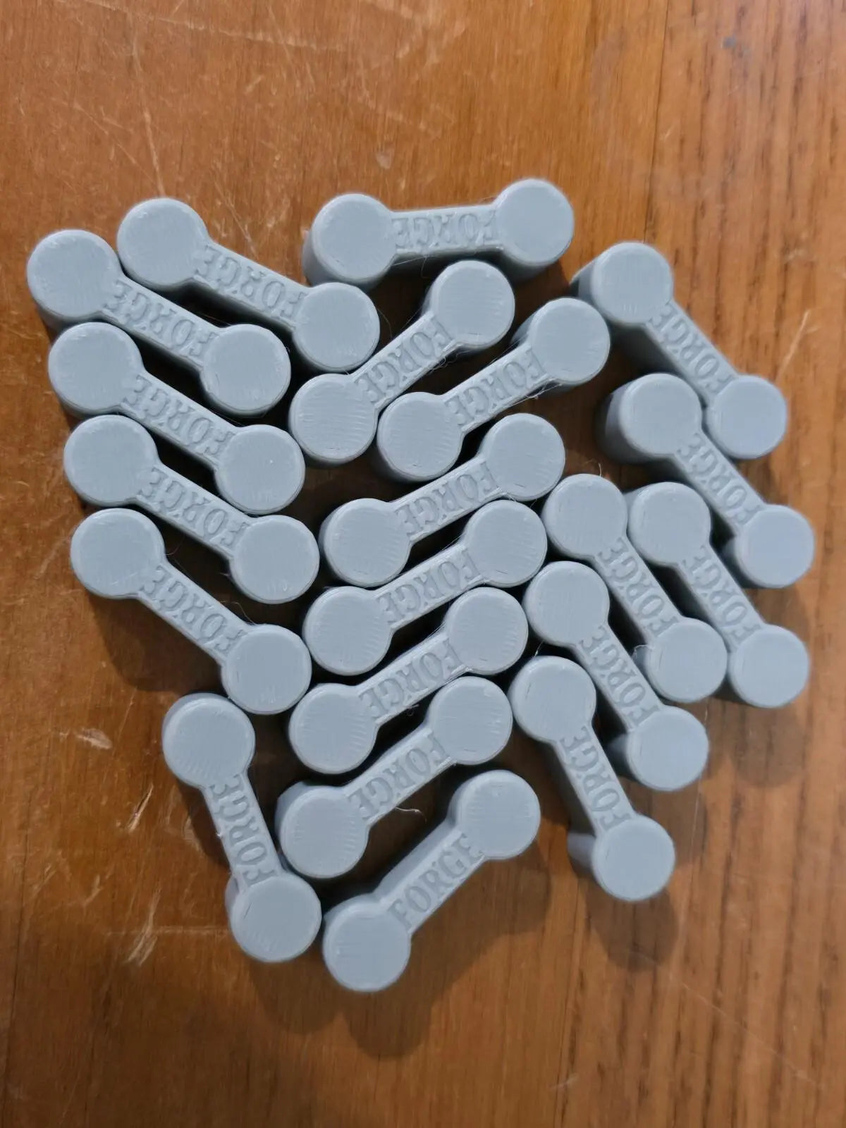 Wooden Train Track Dog bone Connectors Compatible with Brio IKEA BigJigs x 10/20 3D Peak Print