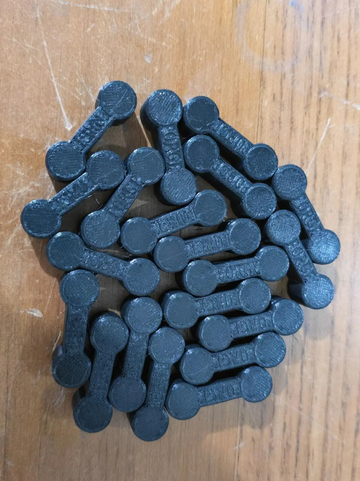 Wooden Train Track Dog bone Connectors Compatible with Brio IKEA BigJigs x 10/20 3D Peak Print