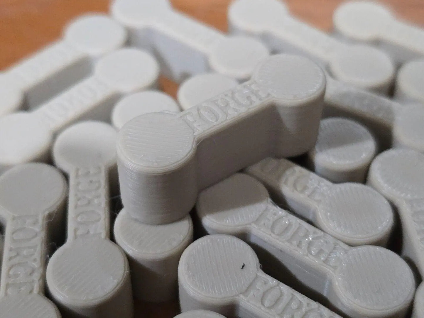 Wooden Train Track Dog bone Connectors Compatible with Brio IKEA BigJigs x 10/20 3D Peak Print