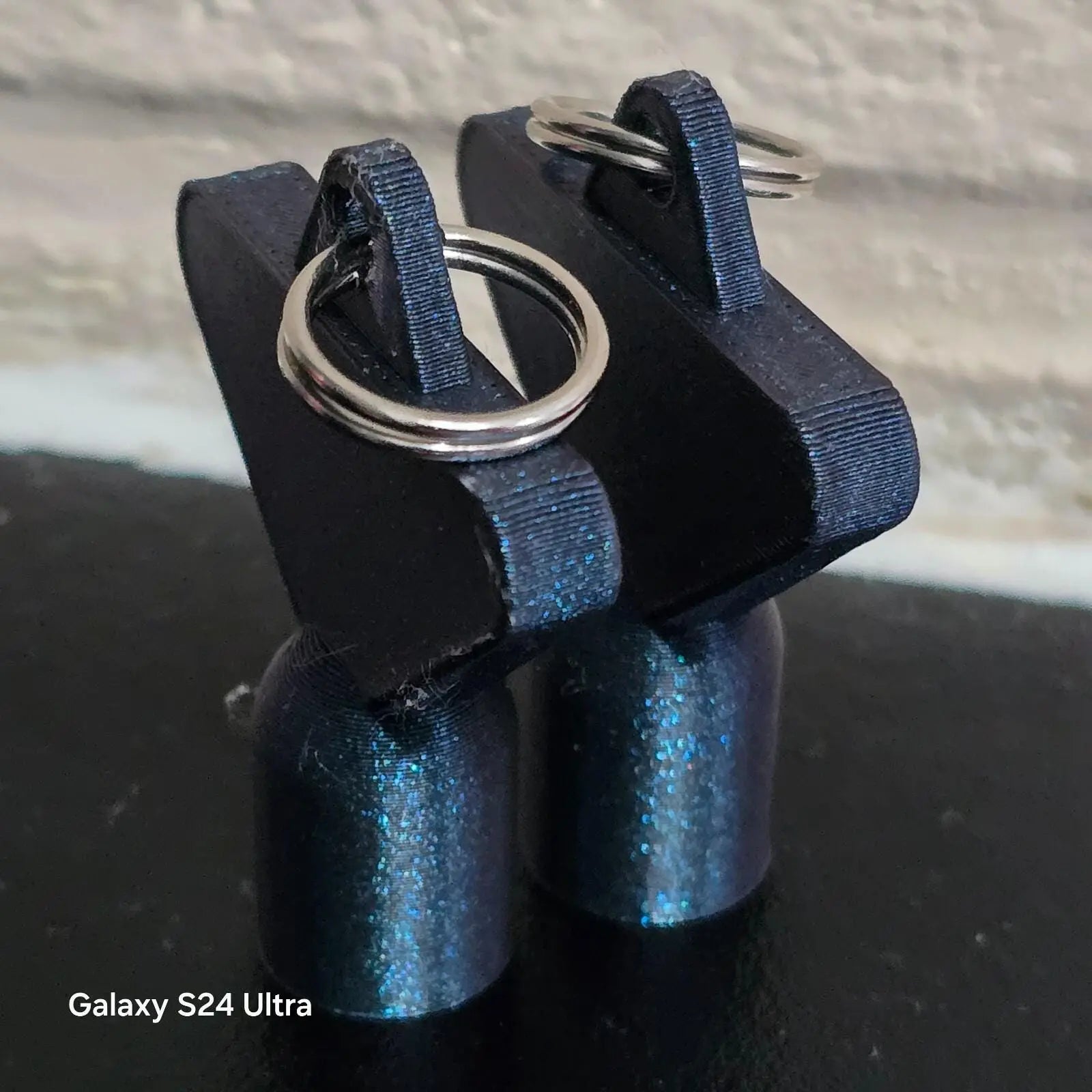 2 x Gas Electric Meter Box Utility Key Cupboard Burnt Titanium PLA Plastic 3D Peak Print