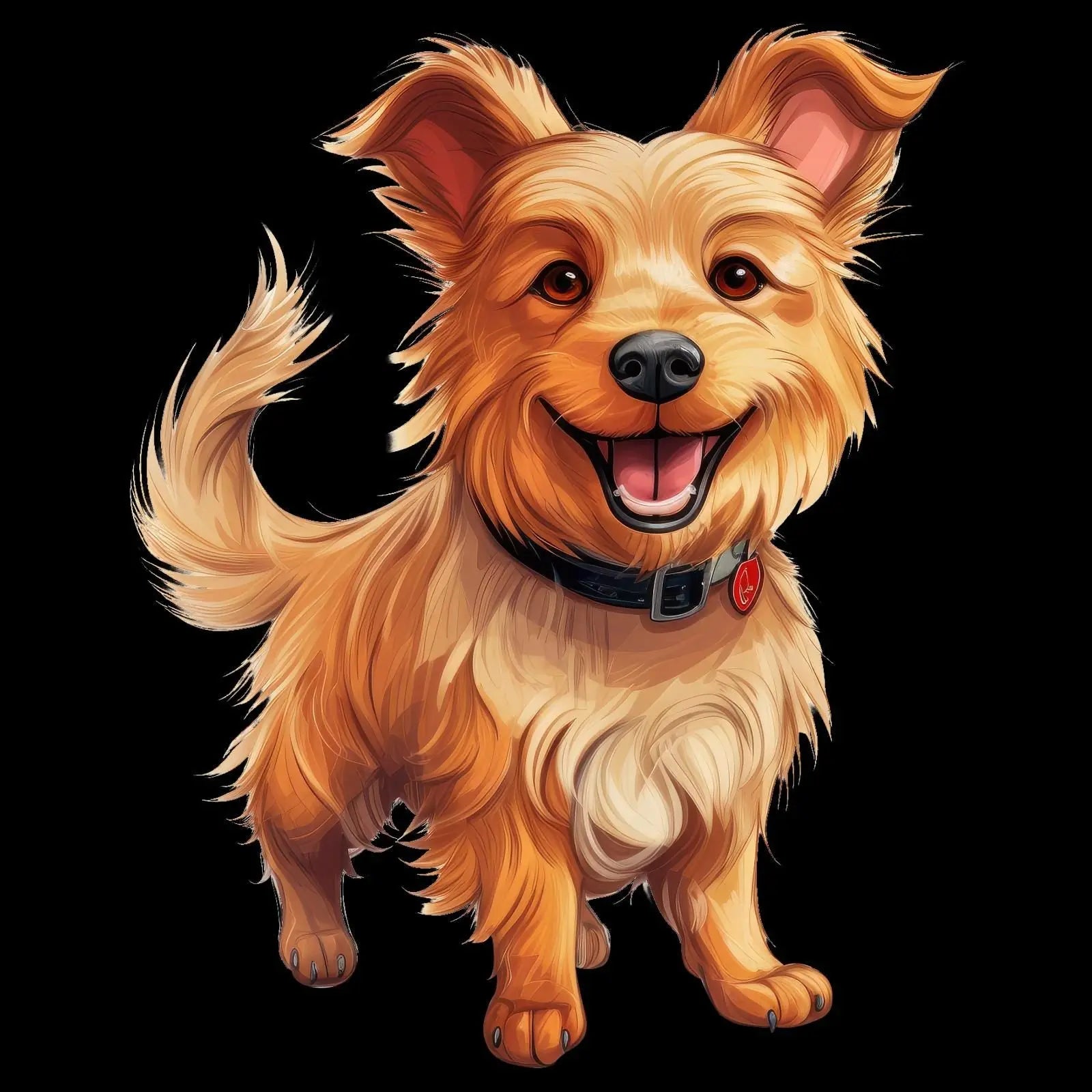 260 Thank you for your order Labels, Dog Breeds, Craft stickers, Address return 3D Peak Print