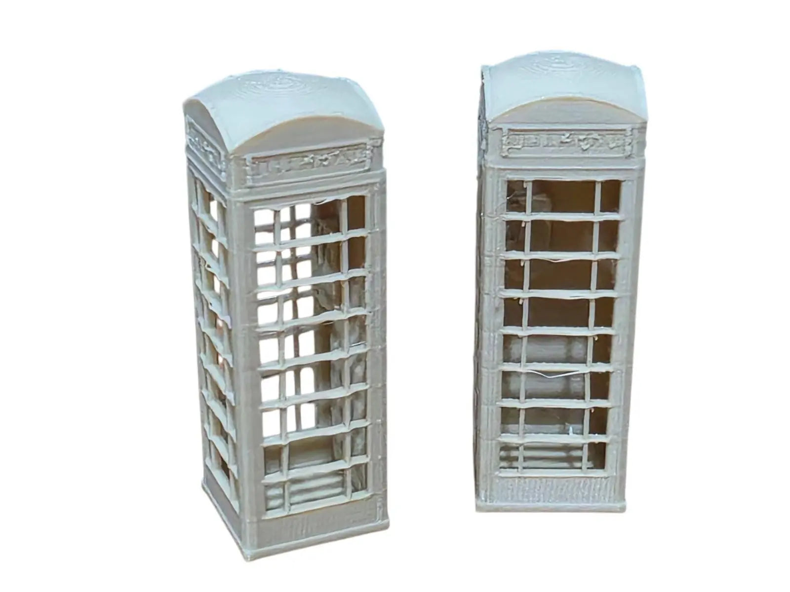 Telephone box hull telecom x 2 1:76 oo gauge model train railway diorama 3D Peak Print