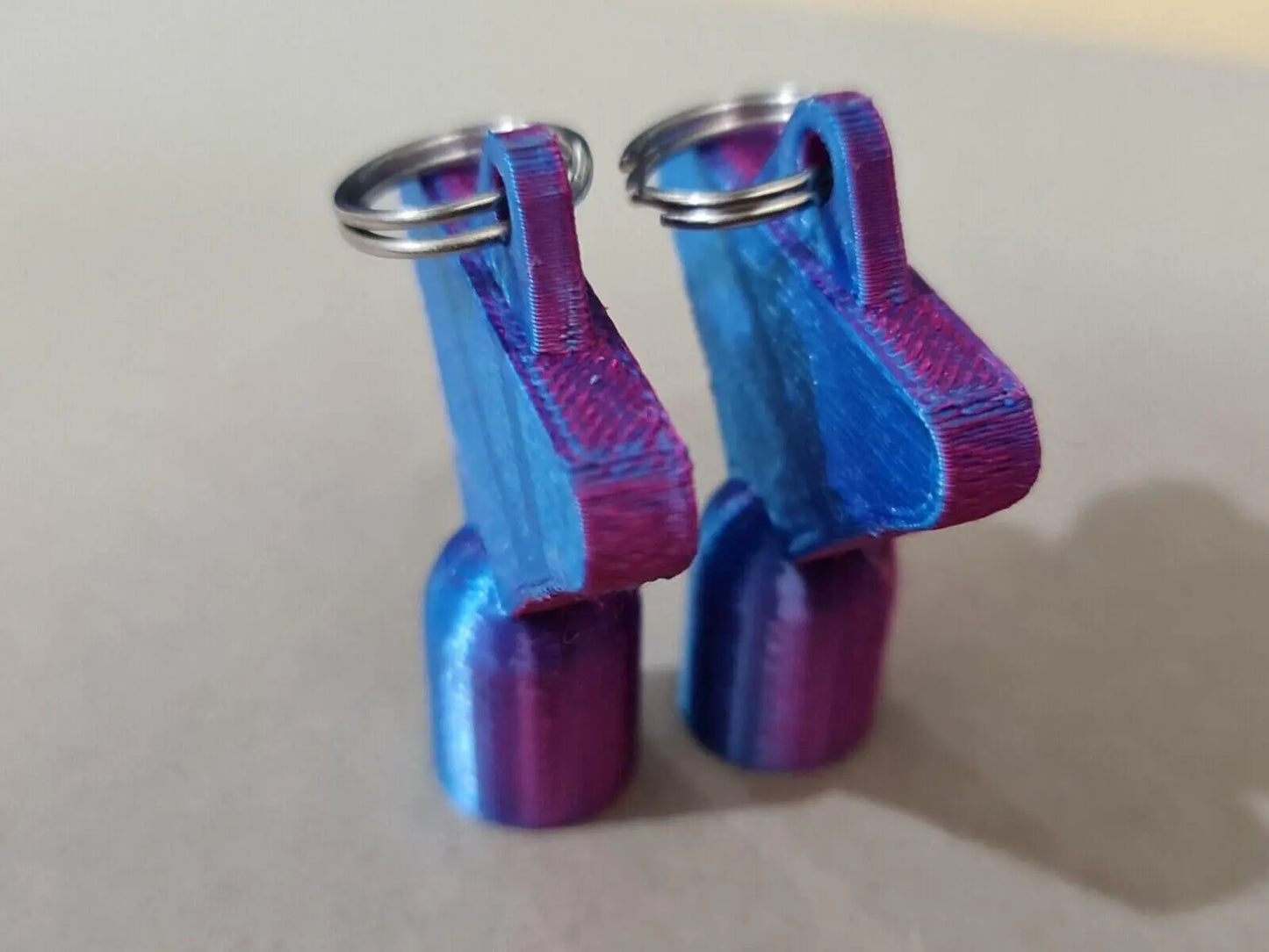 2 x gas electric meter box utility key cupboard two tone pla biodegradable 3D Peak Print