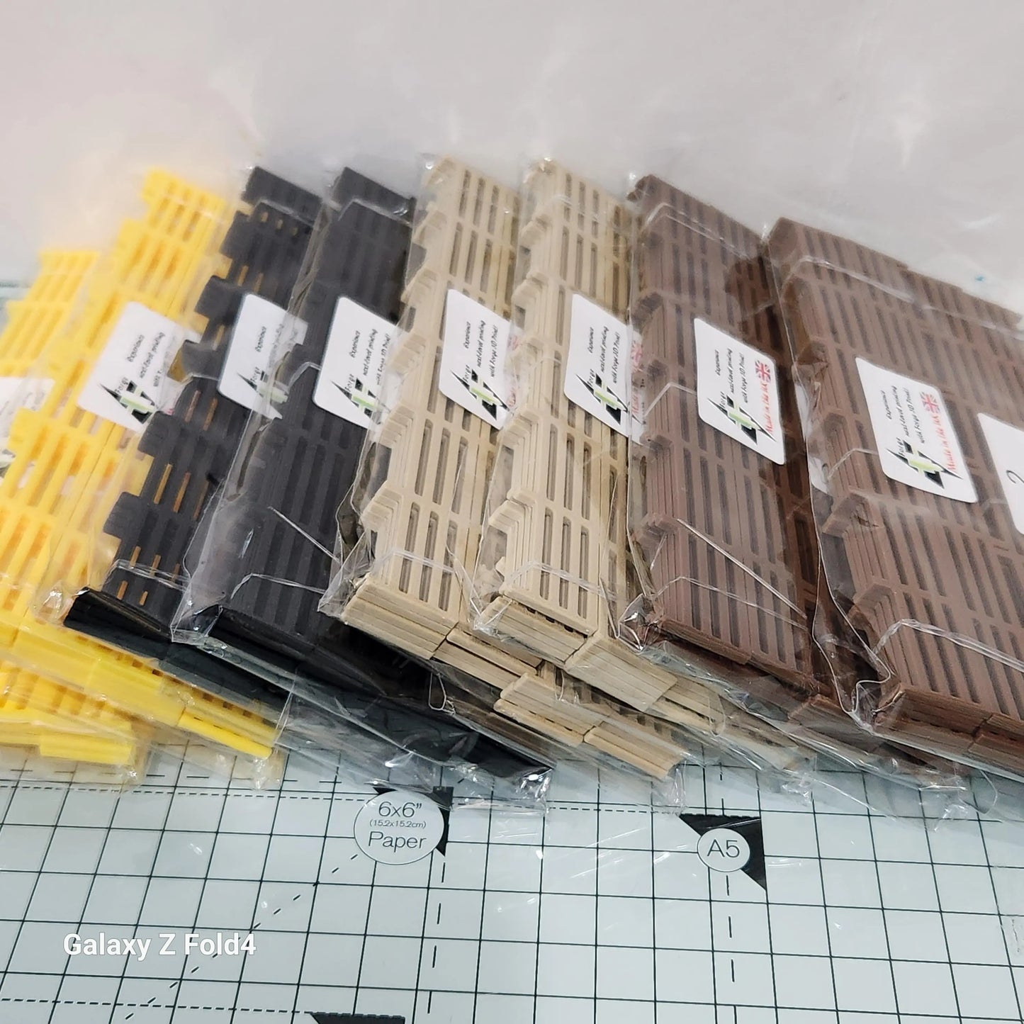 Fencing railings oo ho new 10 to 100 pack all colours gauge 1:76 models railway 3D Peak Print