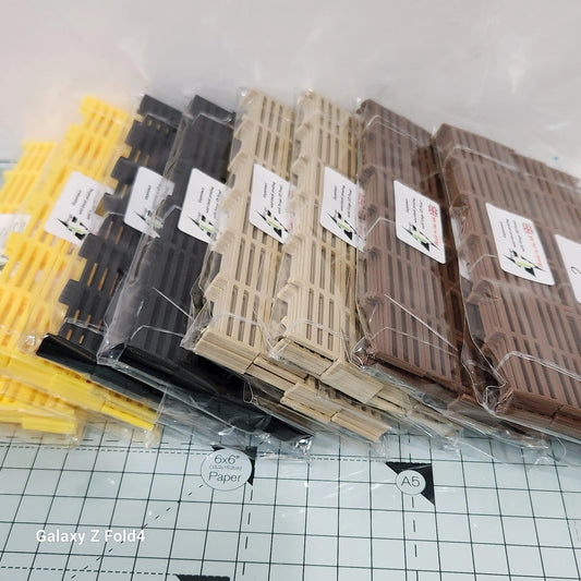 Fencing railings oo ho new 10 to 100 pack all colours gauge 1:76 models railway 3D Peak Print