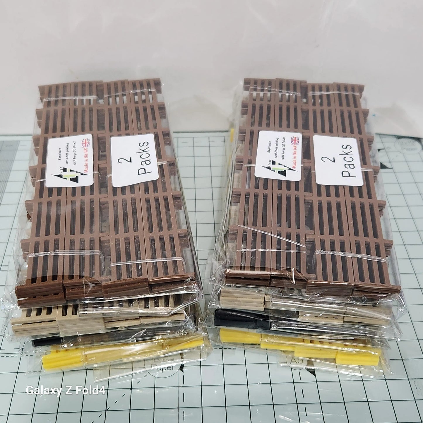 Fencing railings oo ho new 10 to 100 pack all colours gauge 1:76 models railway 3D Peak Print