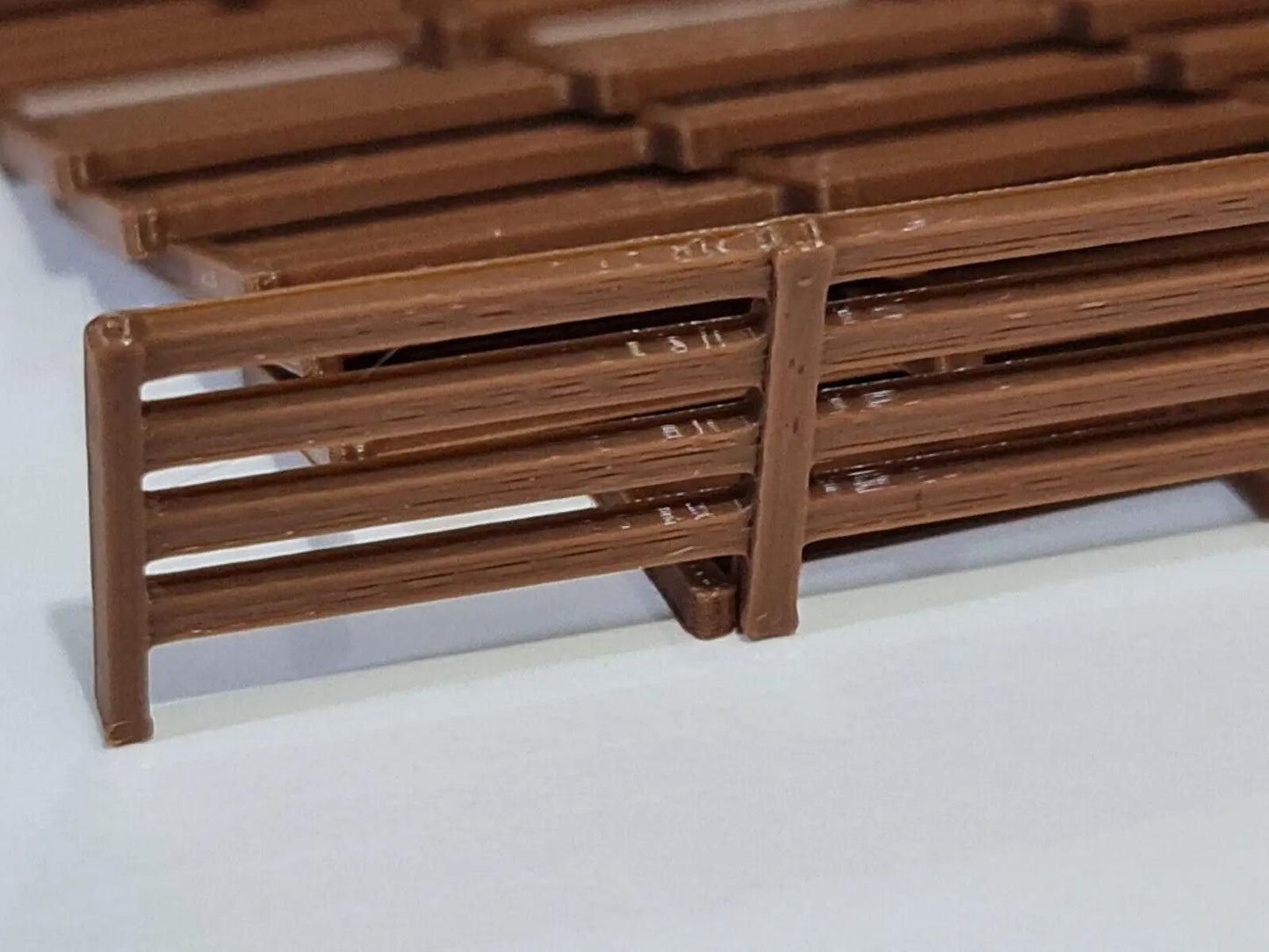 Fencing railings oo ho new 10 to 100 pack all colours gauge 1:76 models railway 3D Peak Print