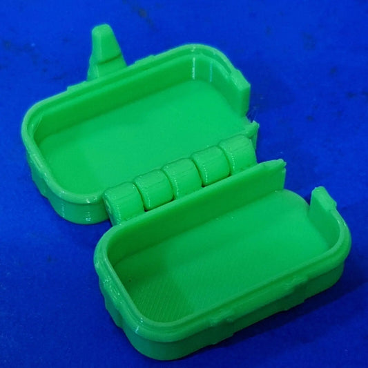 2 x Toothbrush Case Travel Cover Holder Portable Camping Plastic Brush Box Head 3D Peak Print