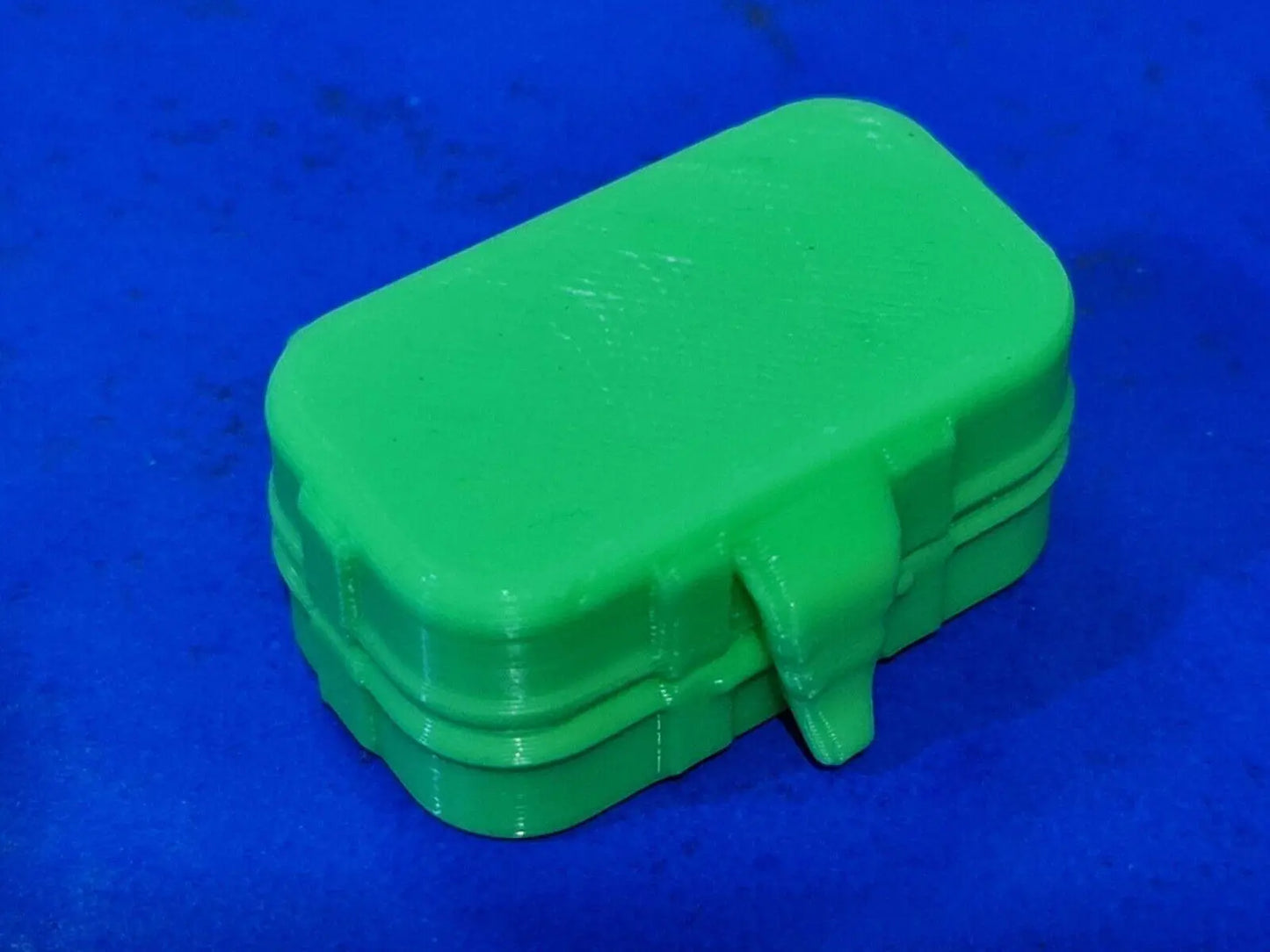 2 x Toothbrush Case Travel Cover Holder Portable Camping Plastic Brush Box Head 3D Peak Print