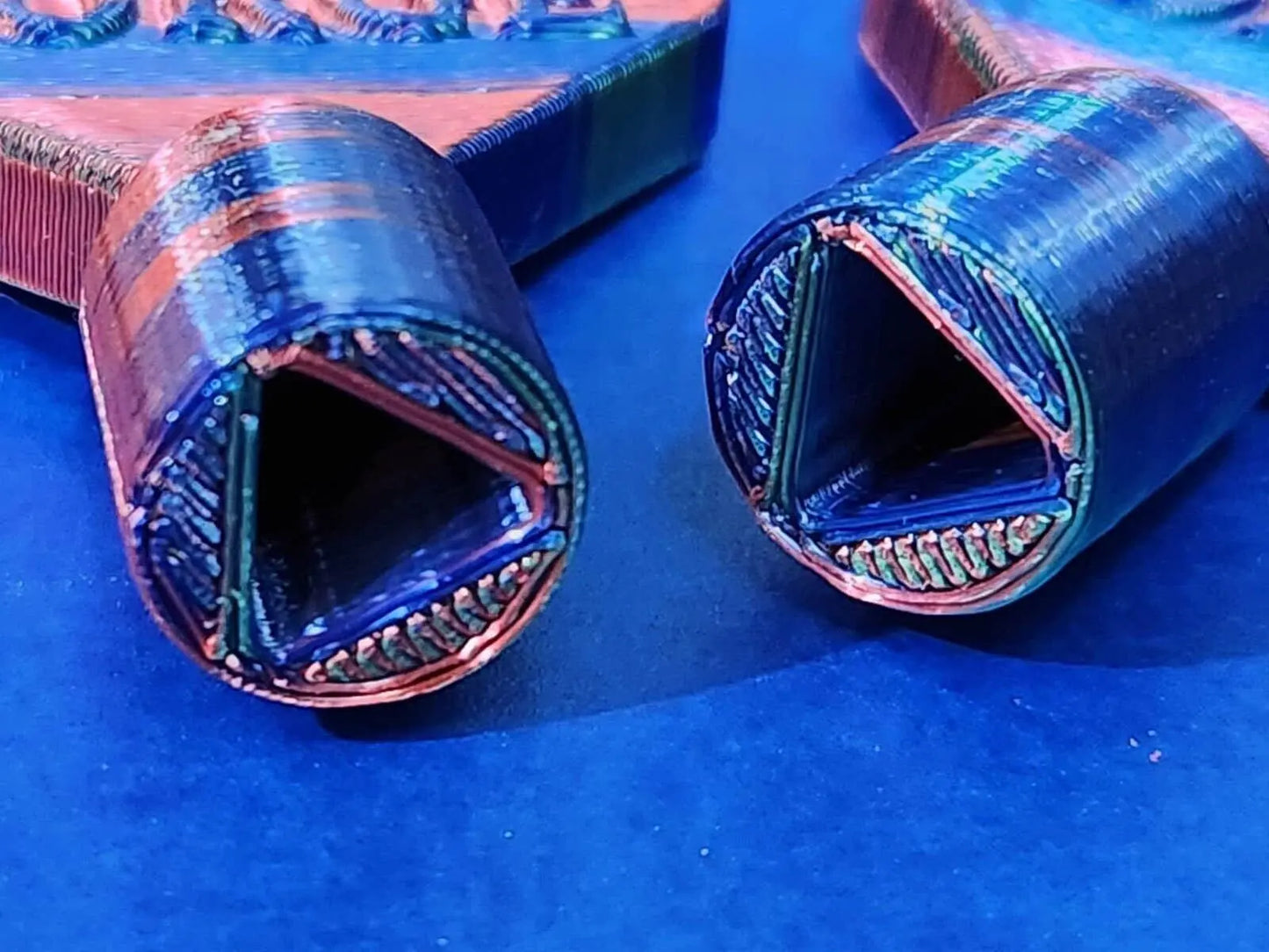 2 x Gas Electric Meter Box Utility Key Cupboard Three Tone PLA Biodegradable 3D Peak Print