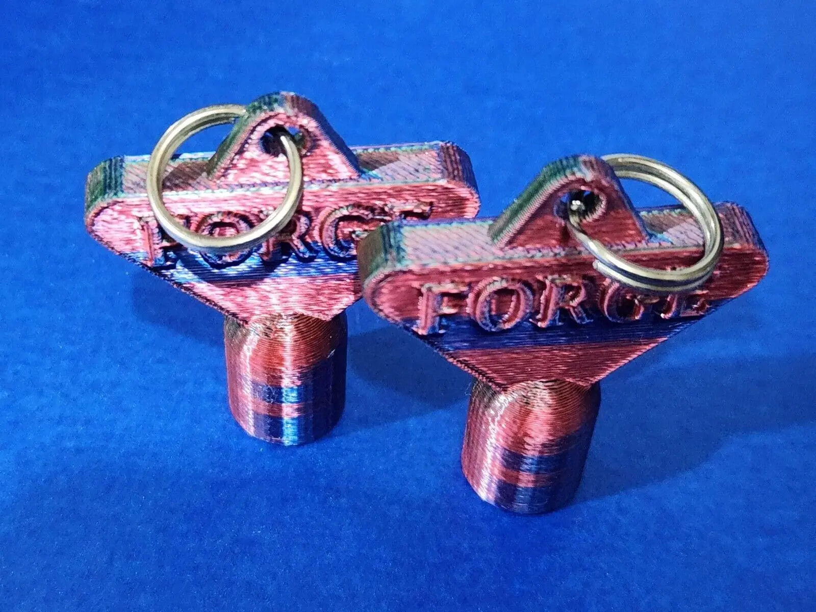 2 x Gas Electric Meter Box Utility Key Cupboard Three Tone PLA Biodegradable 3D Peak Print