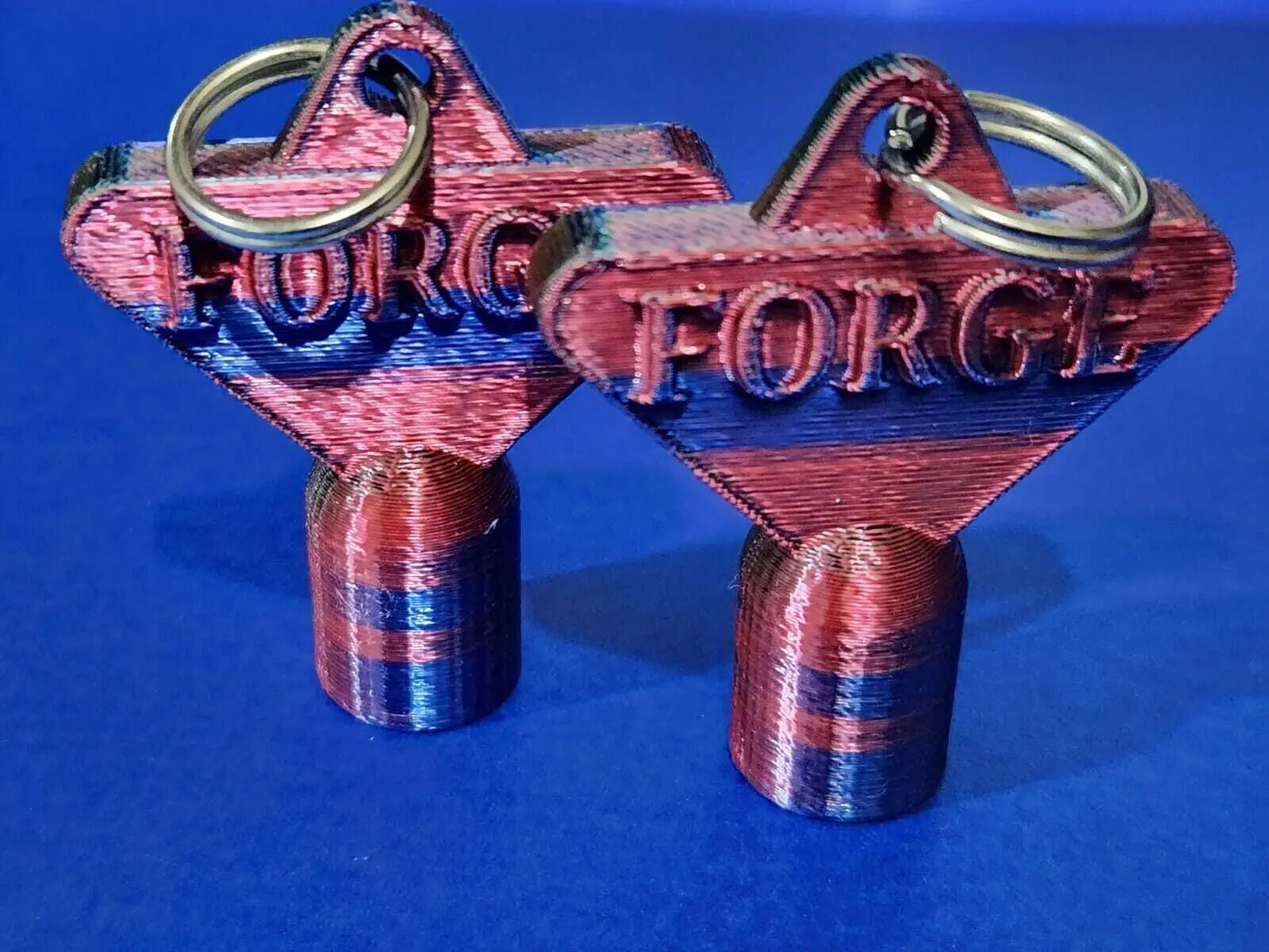 2 x Gas Electric Meter Box Utility Key Cupboard Three Tone PLA Biodegradable 3D Peak Print