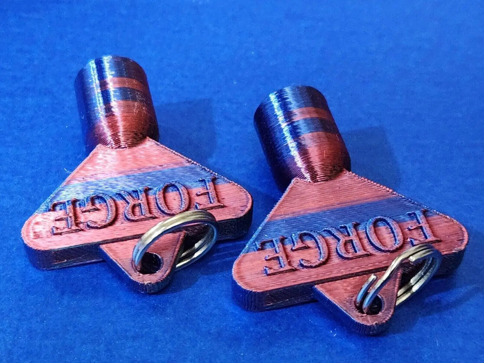 2 x Gas Electric Meter Box Utility Key Cupboard Three Tone PLA Biodegradable 3D Peak Print