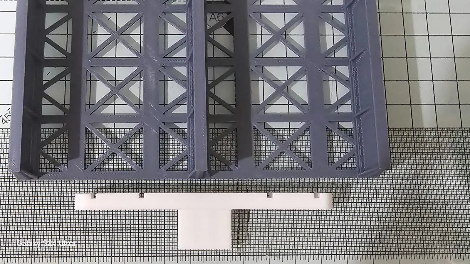 Ho gauge double track iron girder bridge model railway train layout 1:87 scale 3D Peak Print