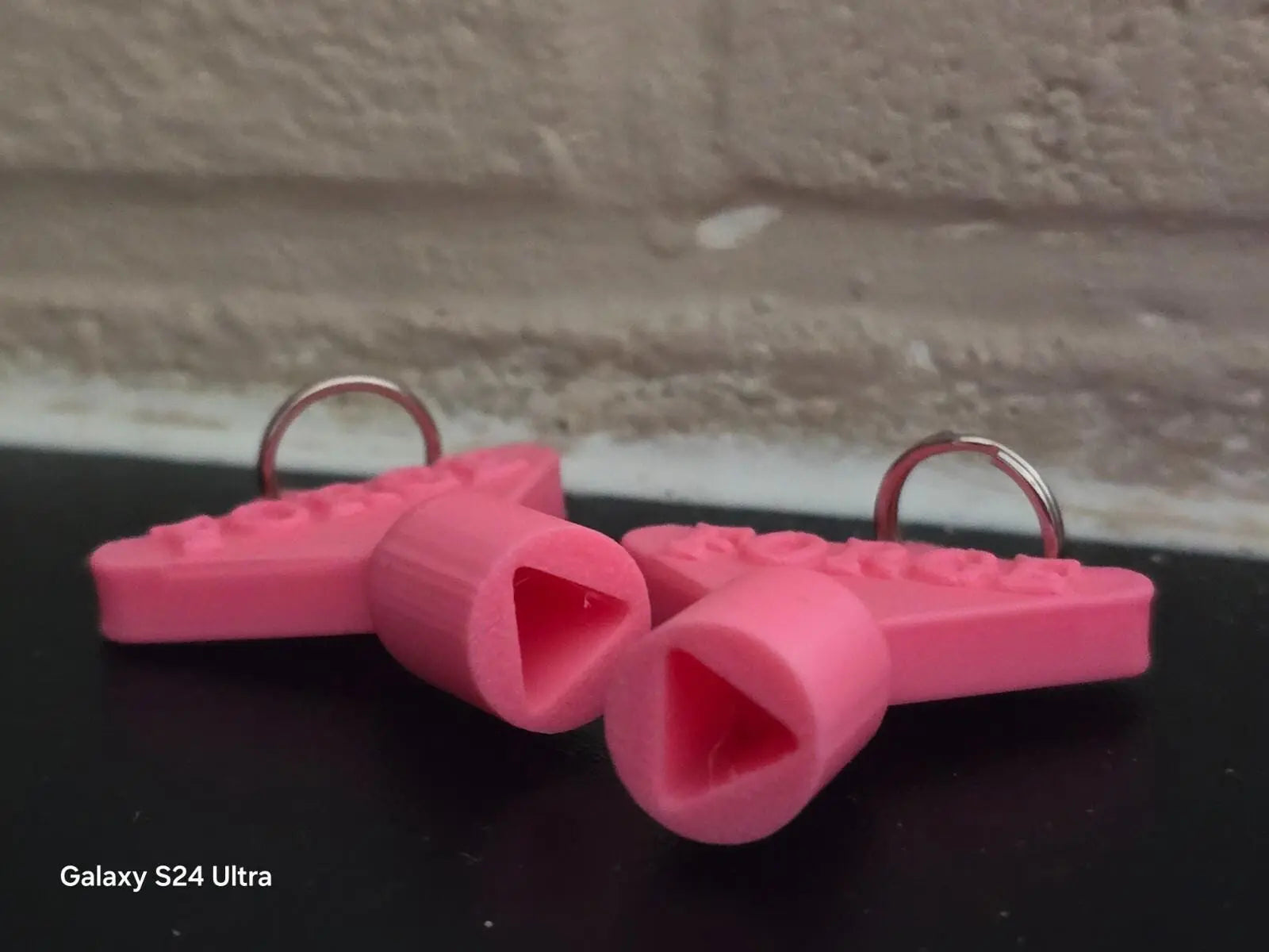 2 x gas electric meter box utility key cupboard pink pla plastic biodegradable 3D Peak Print