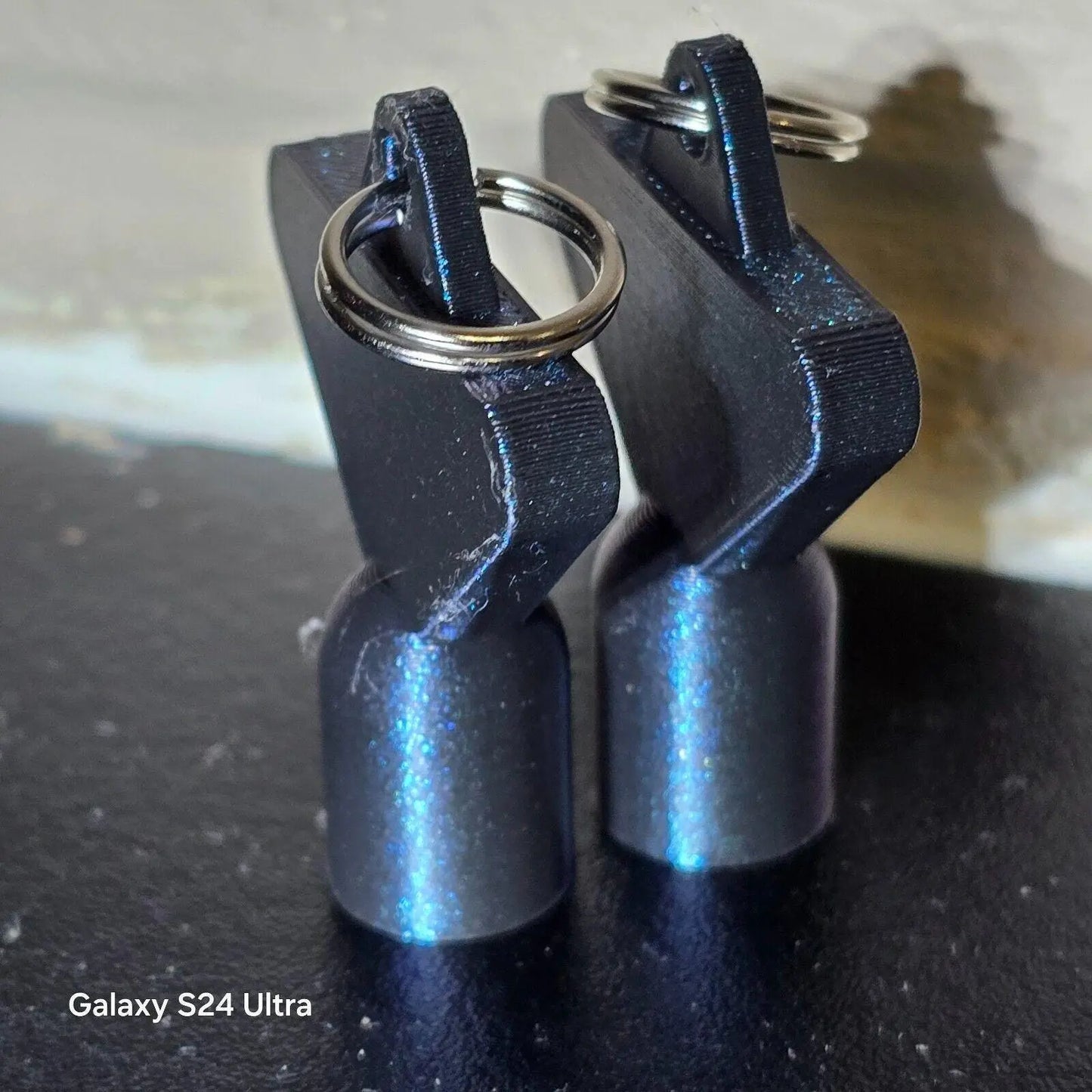 2 x gas electric meter box utility key cupboard burnt titanium pla plastic 3D Peak Print