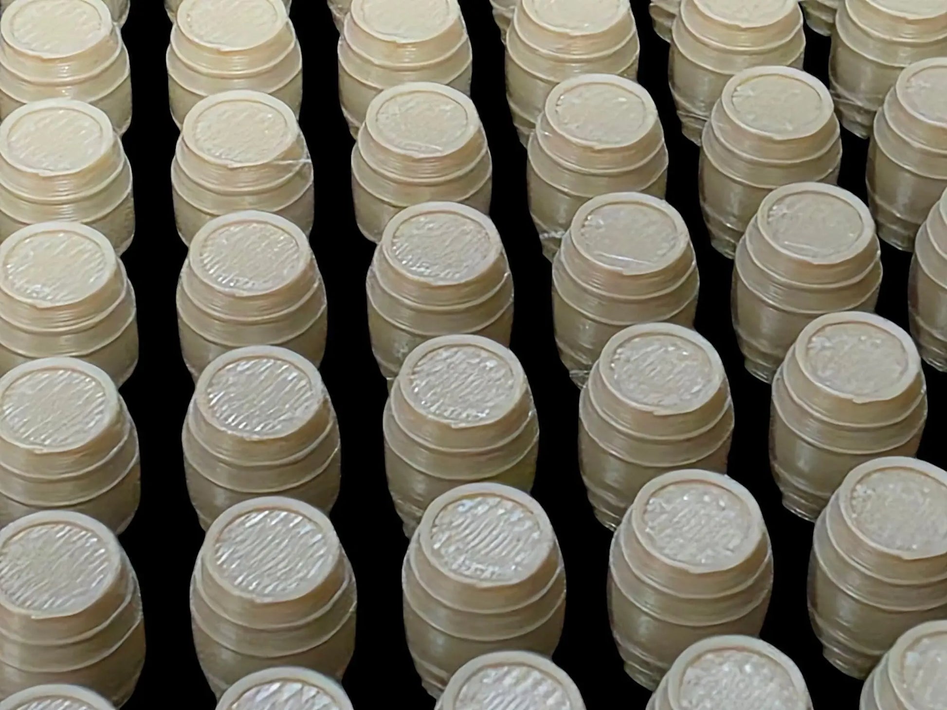 Whiskey barrels models train railway oo ho gauge 1:76 scale new 50 pack wood pla 3D Peak Print