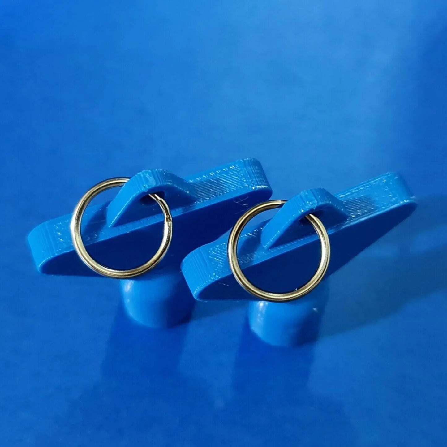 2 x Gas Electric Meter Box Utility Key Cupboard Blue PLA Plastic Biodegradable 3D Peak Print