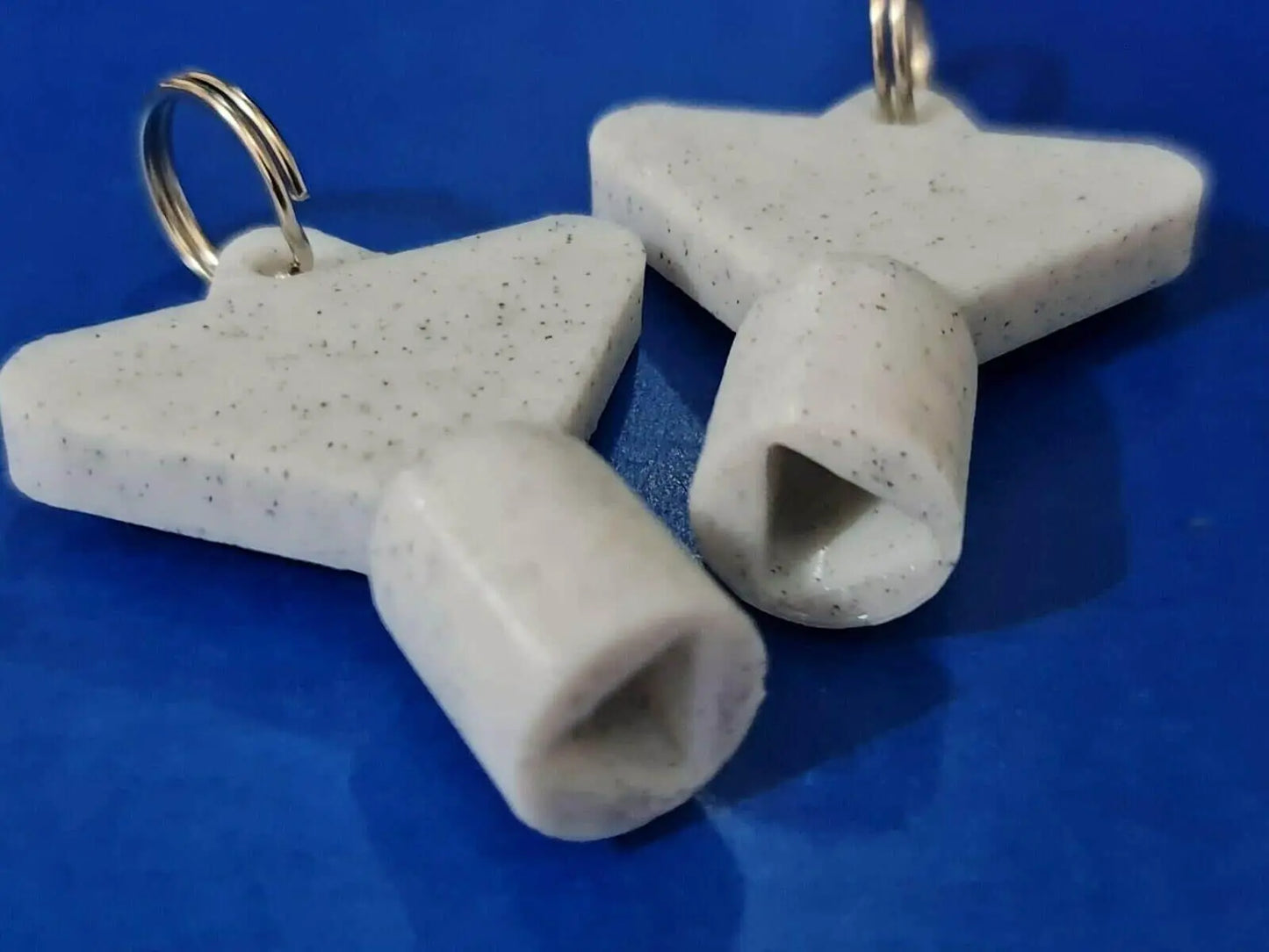 2 x Gas Electric Meter Box Utility Key Cupboard Marble PLA Plastic Biodegradable 3D Peak Print