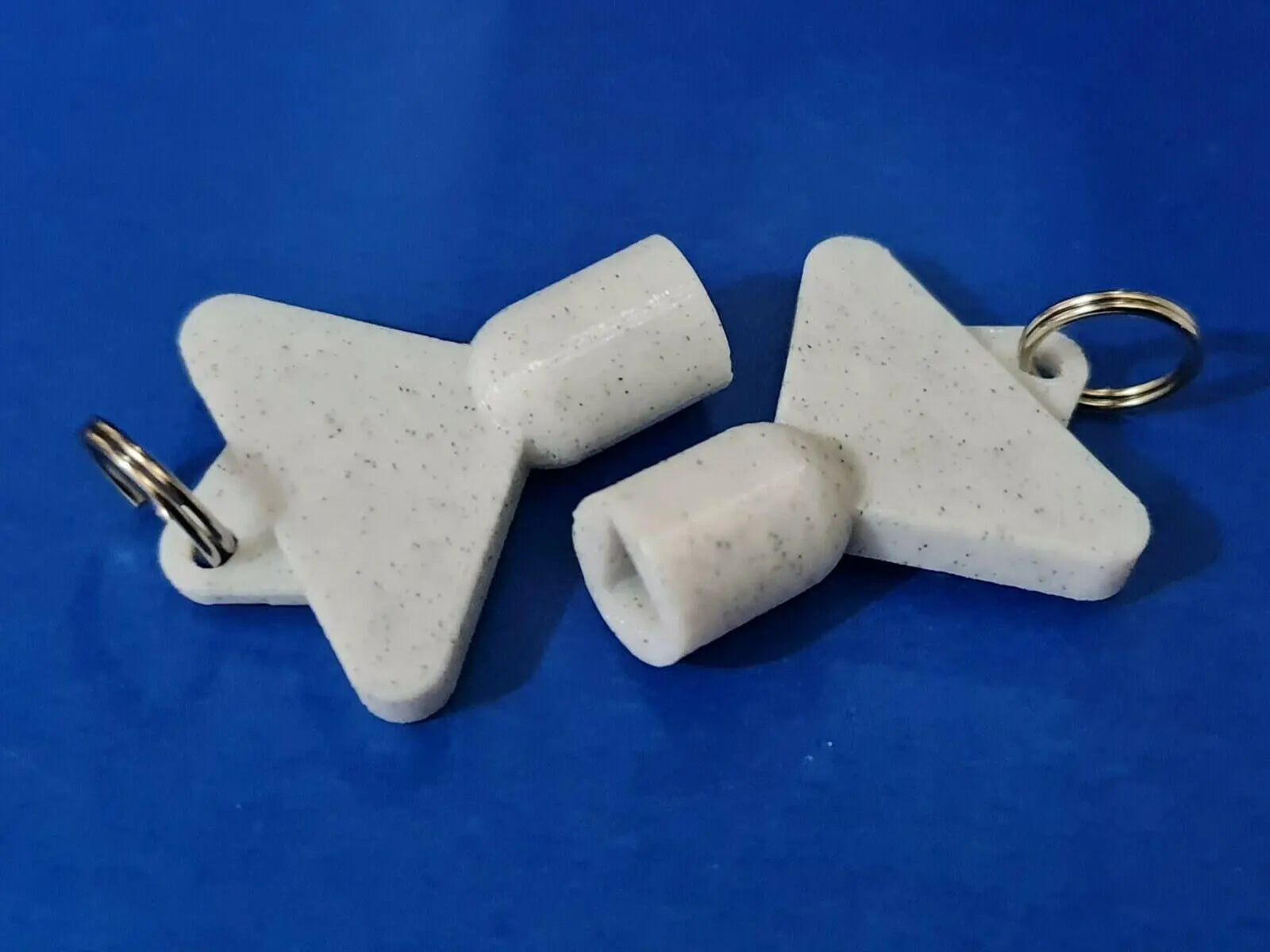 2 x Gas Electric Meter Box Utility Key Cupboard Marble PLA Plastic Biodegradable 3D Peak Print