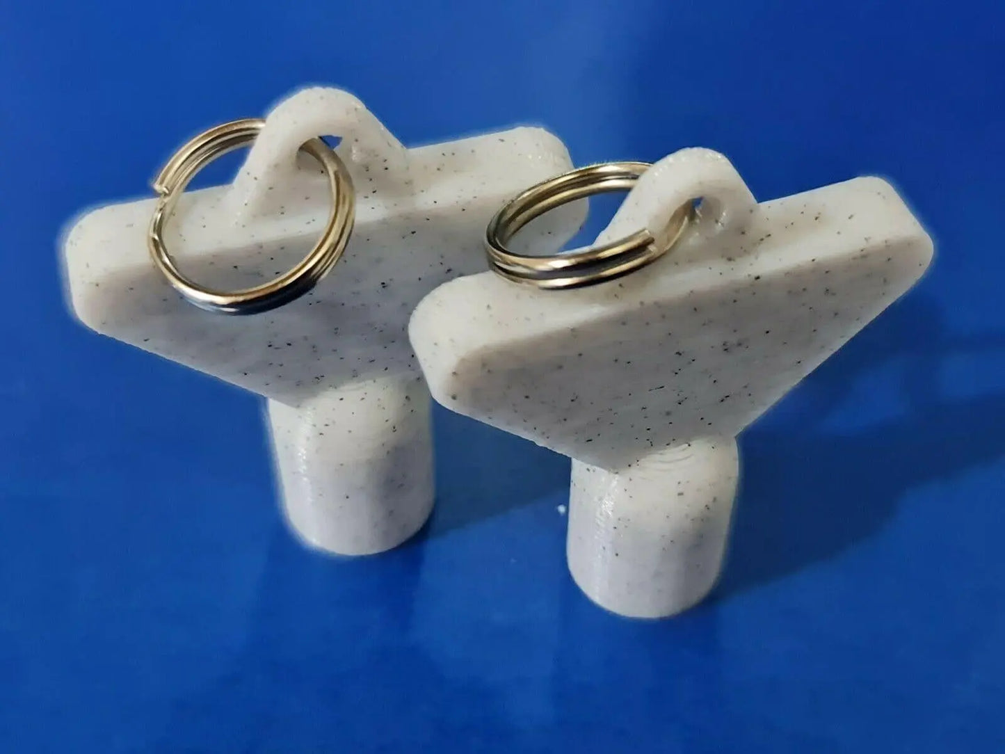 2 x Gas Electric Meter Box Utility Key Cupboard Marble PLA Plastic Biodegradable 3D Peak Print