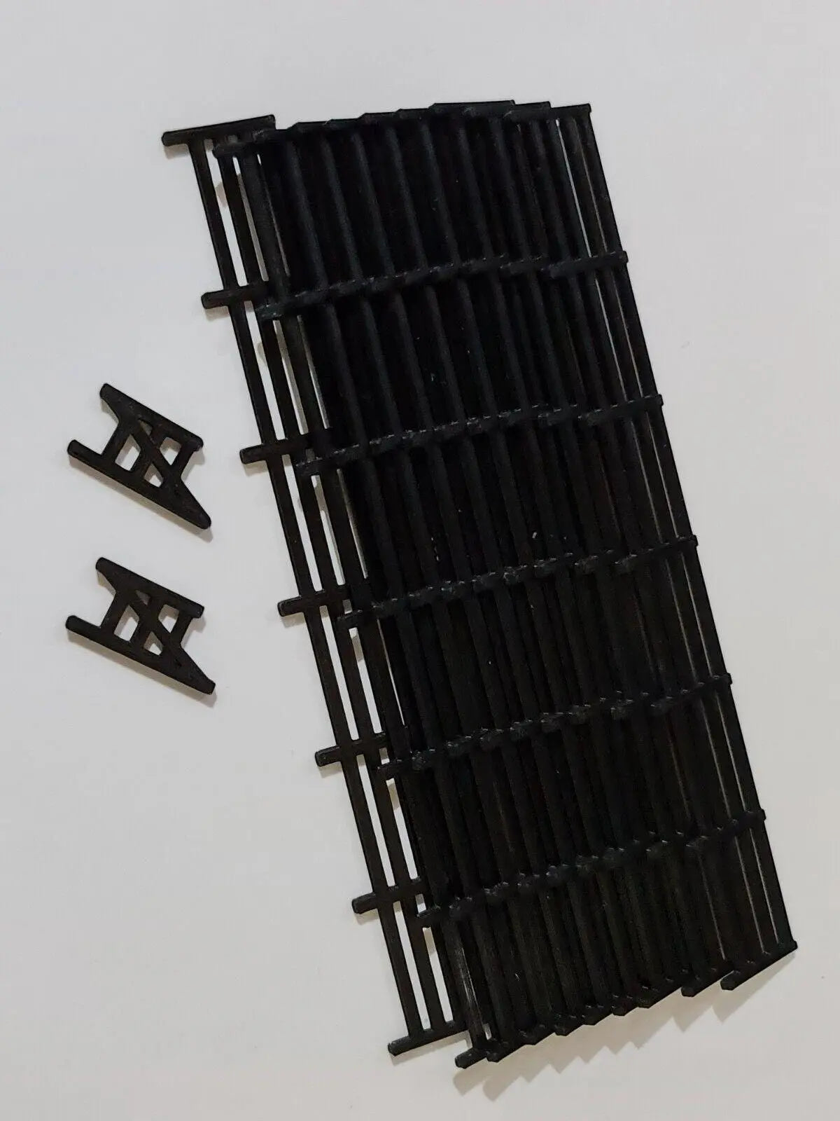 Fencing Railings OO HO New 10 Pack Black  Gauge 1:76 Scale Models Train Railway 3D Peak Print