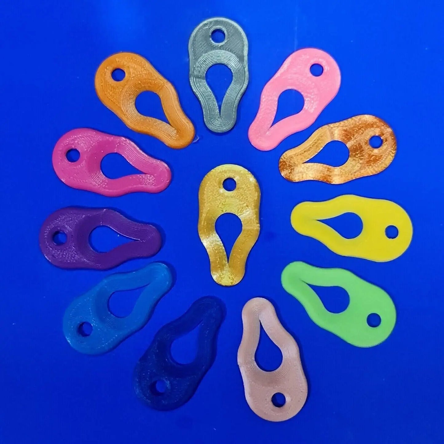 10 Pack Tick Removal Tools PLA Plastic Biodegradable, dog cat horse human sheep 3D Peak Print