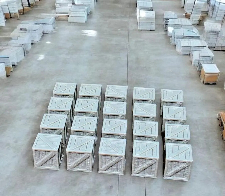 Wooden Crates 3ft Model Train Railway Station Freight New OO HO Gauge 20 Pack 3D Peak Print