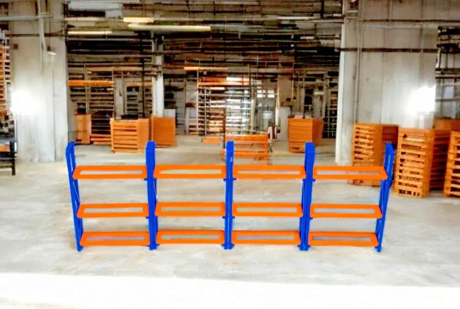 Pallet Racking Racks 1:76 Scale OO Gauge Model Train Railways Dioramas x 4 Sets 3D Peak Print