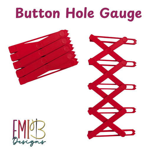Button Gauge tool Perfectly line up buttons Dressmaking tool Button Spacer Tool 3D Peak Print