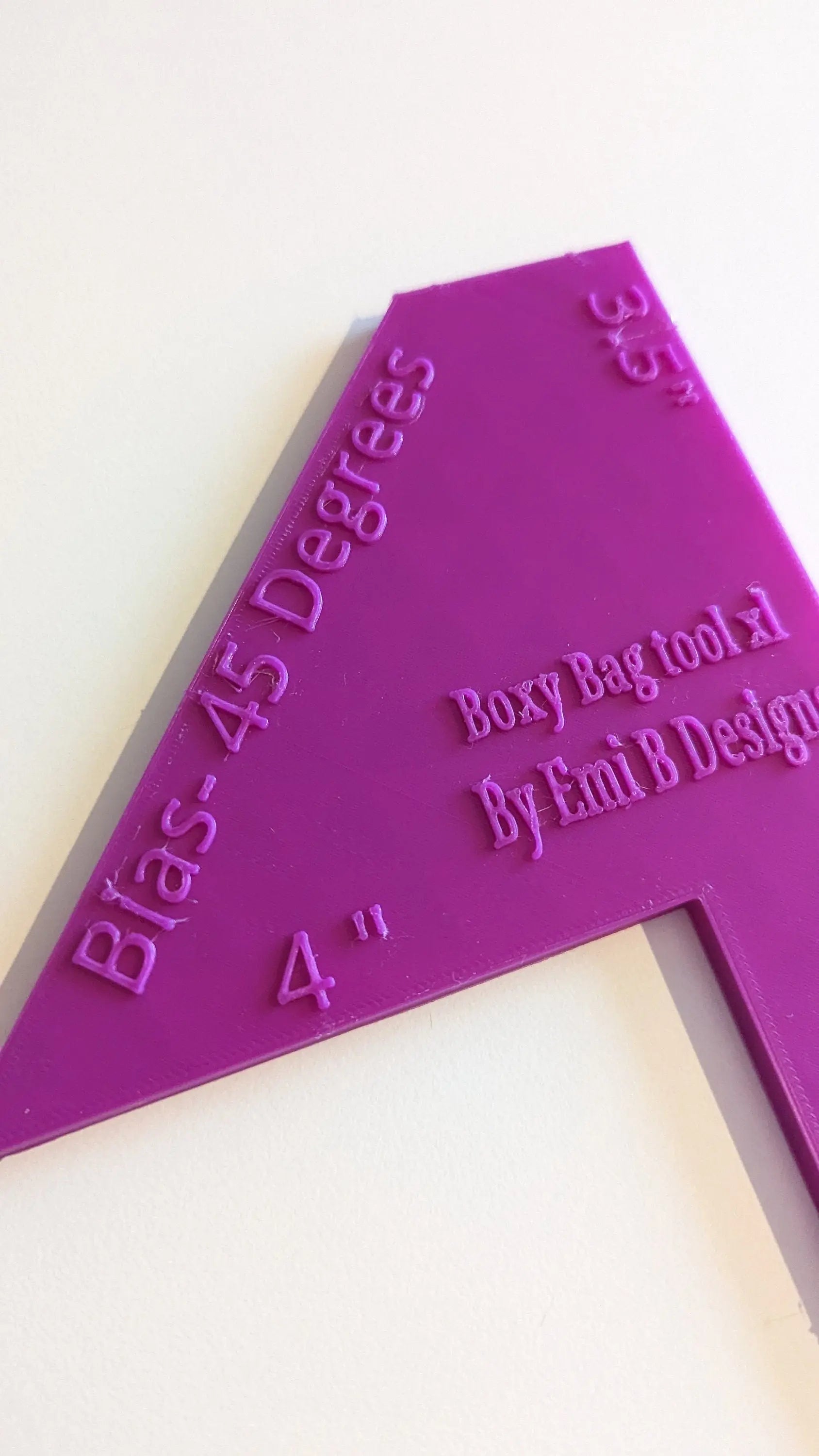 XL Boxy Bag Tool Bag Making Tool Bag Making Ruler XL Bags 3D Peak Print