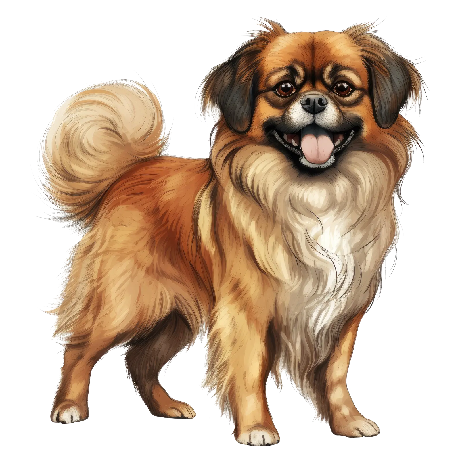 260 Handmade by Labels, Dog Breeds, Craft stickers, Address return Cavalier