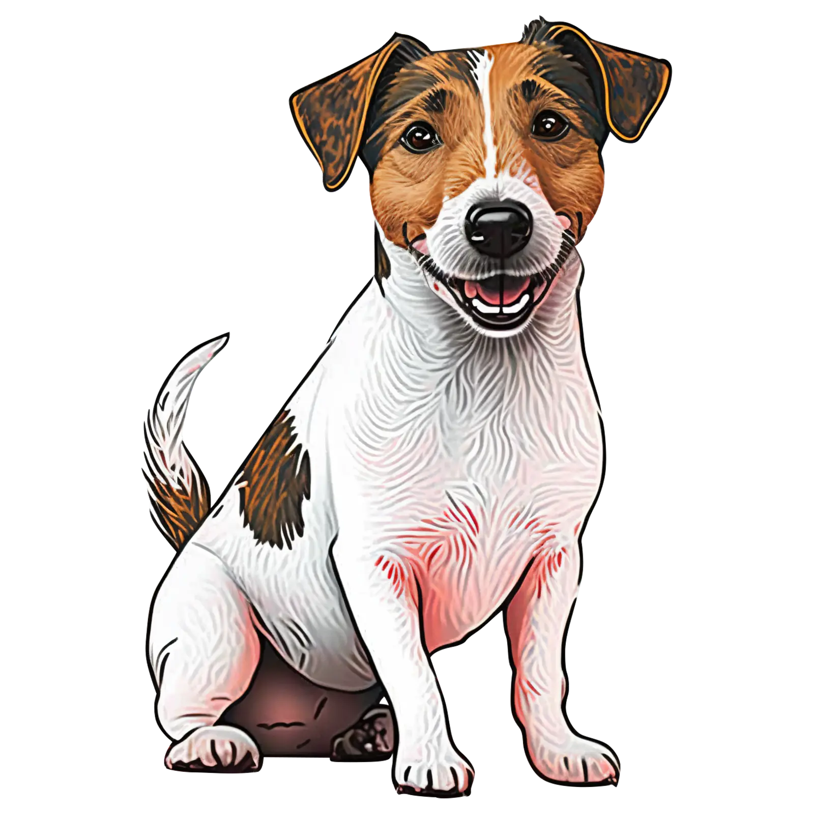 260 Handmade by Labels, Dog Breeds, Craft stickers, Address return Cavalier