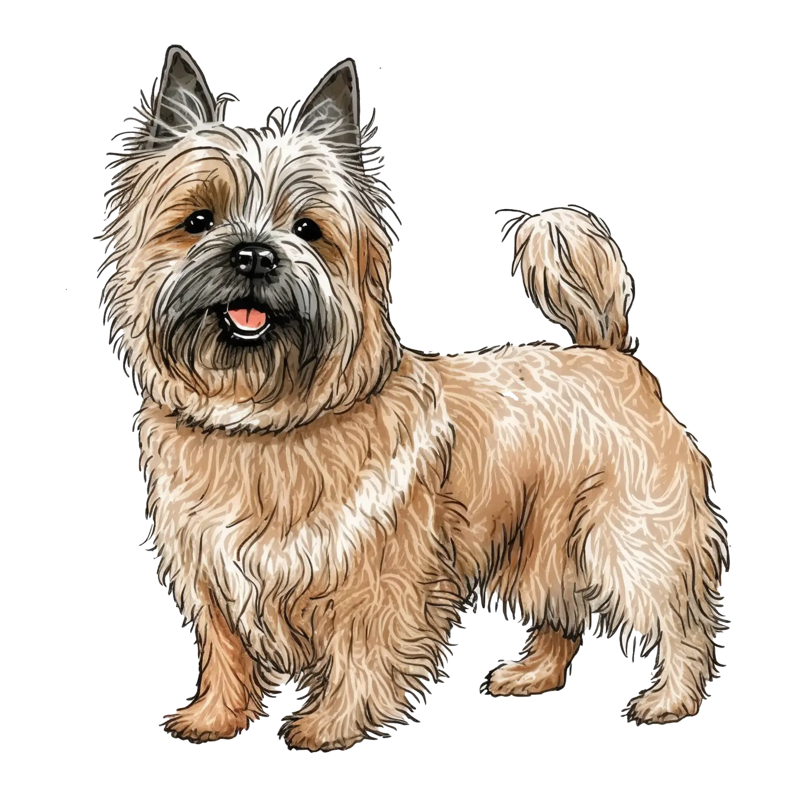 260 Handmade by Labels, Dog Breeds, Craft stickers, Address return Cavalier