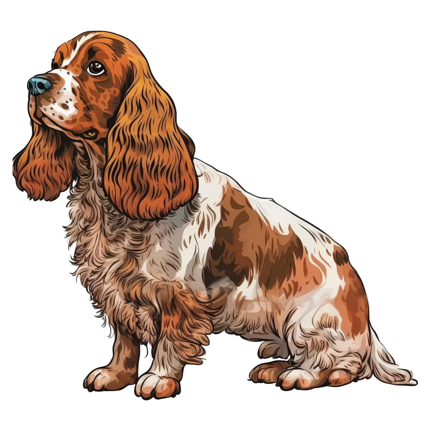 260 Handmade by Labels, Dog Breeds, Craft stickers, Address return Cavalier