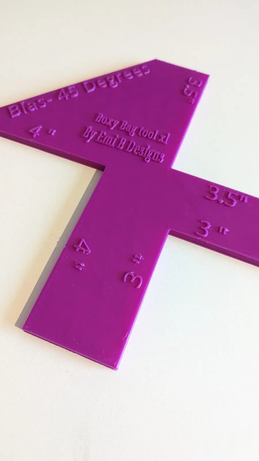 XL Boxy Bag Tool Bag Making Tool Bag Making Ruler XL Bags 3D Peak Print