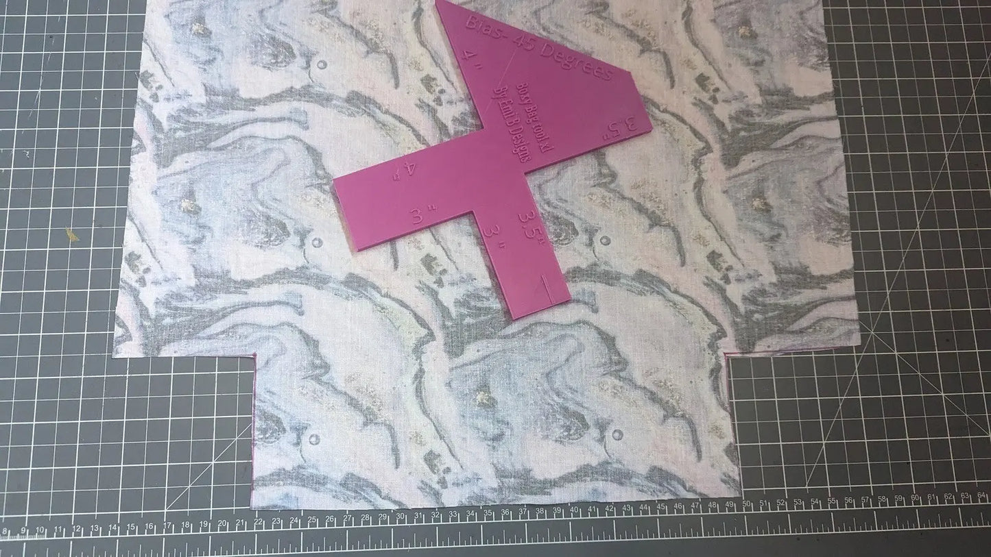 XL Boxy Bag Tool Bag Making Tool Bag Making Ruler XL Bags 3D Peak Print