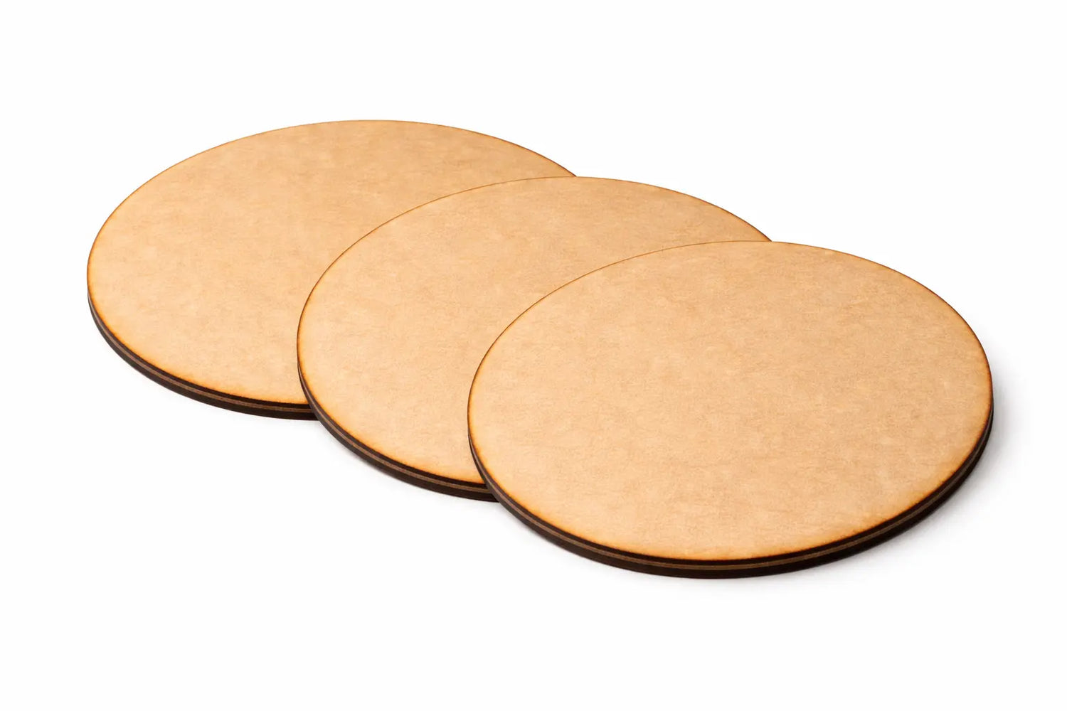 300mm Round MDF Base 3mm Thick Large Display Diorama Miniatures UK 3D Peak Print