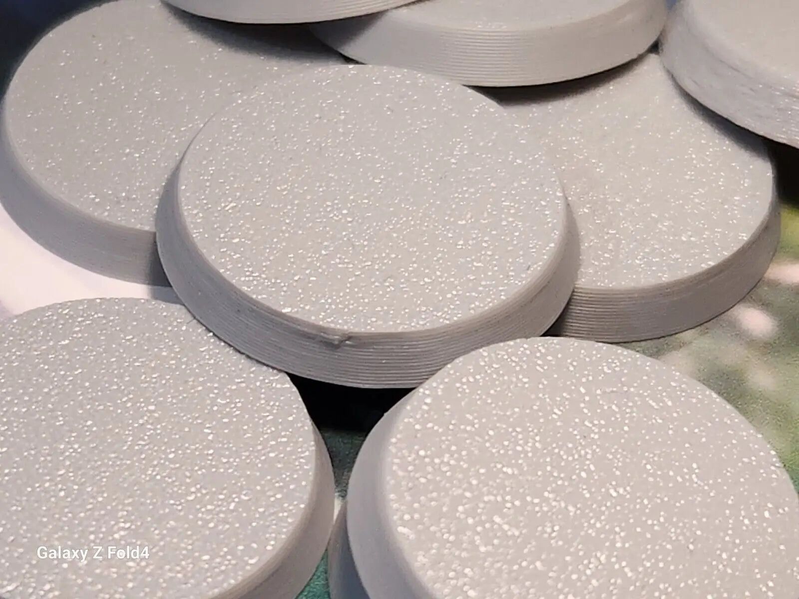 Wargaming Bases 20mm Round Durable Plastic for War Gaming Tabletop Games 3D Peak Print